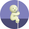 Smiski Climbing